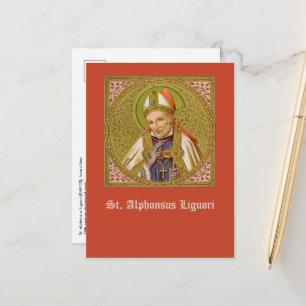 Tarjeta postal de St. Alphonsus Liguori (SNV 02) (