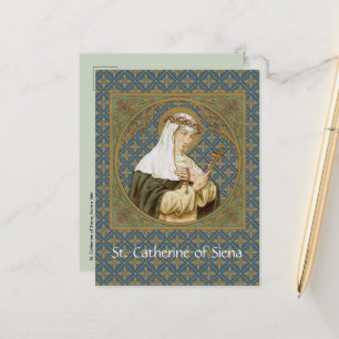 Tarjeta postal de Sta. Catalina de Siena (BK 19)