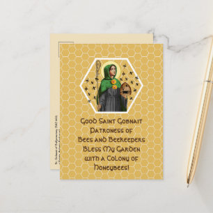 Tarjeta postal de Sta. Gobnait de Ballyvourney (SA