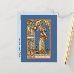 Tarjeta postal de Sta. Teresa de Ávila (SAU 28)