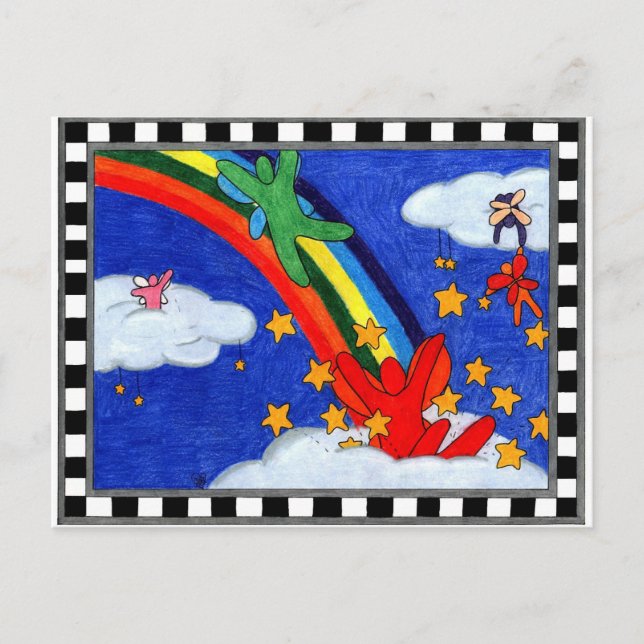 Tarjeta postal de Star Sprinkles (Anverso)