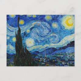 Tarjeta postal de Starry Night Vincent Van Gogh