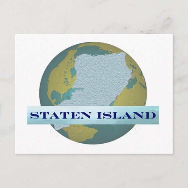 Tarjeta postal de Staten Island (Anverso)