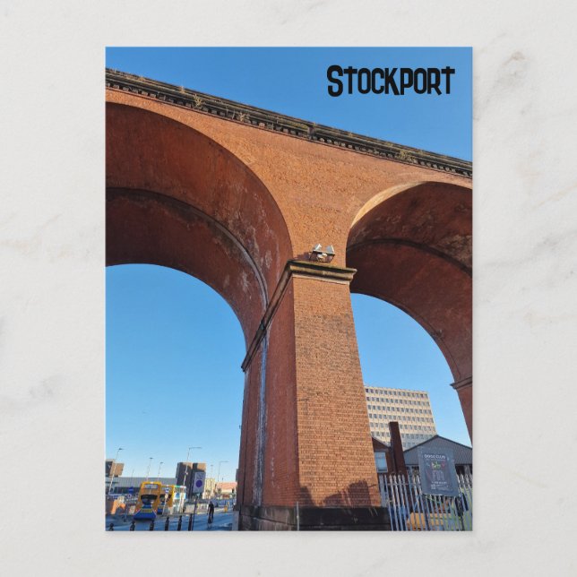 Tarjeta postal de Stockport (Anverso)