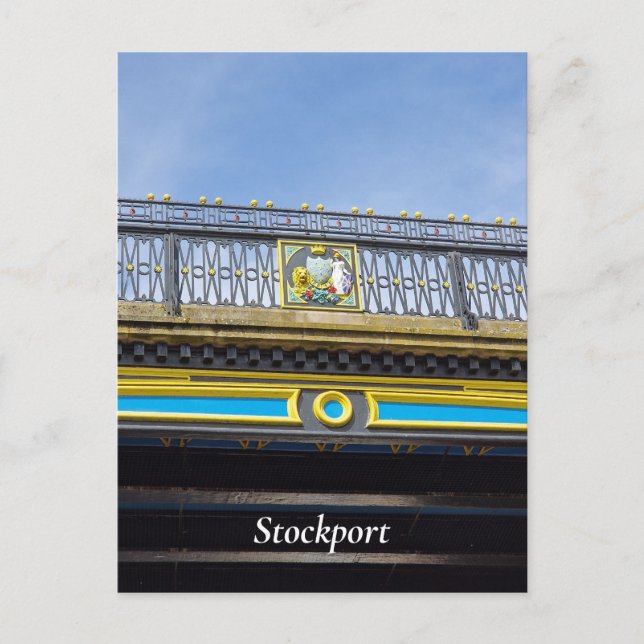 Tarjeta postal de Stockport (Anverso)