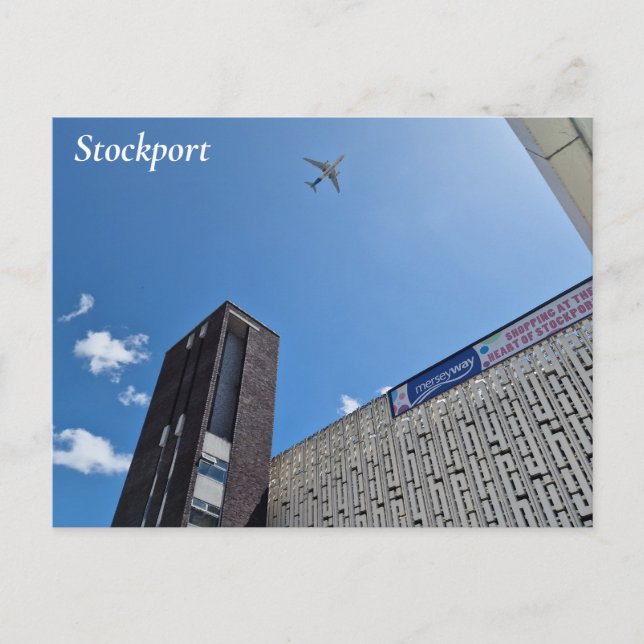 Tarjeta postal de Stockport (Anverso)