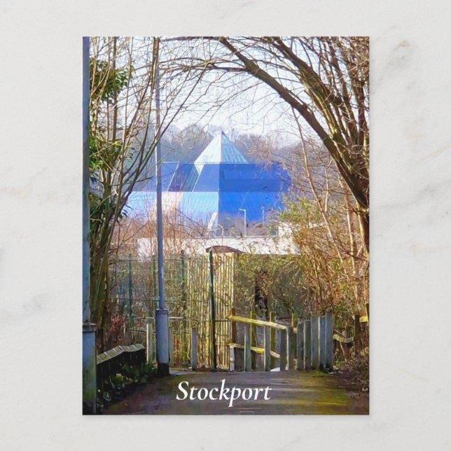 Tarjeta postal de Stockport (Anverso)