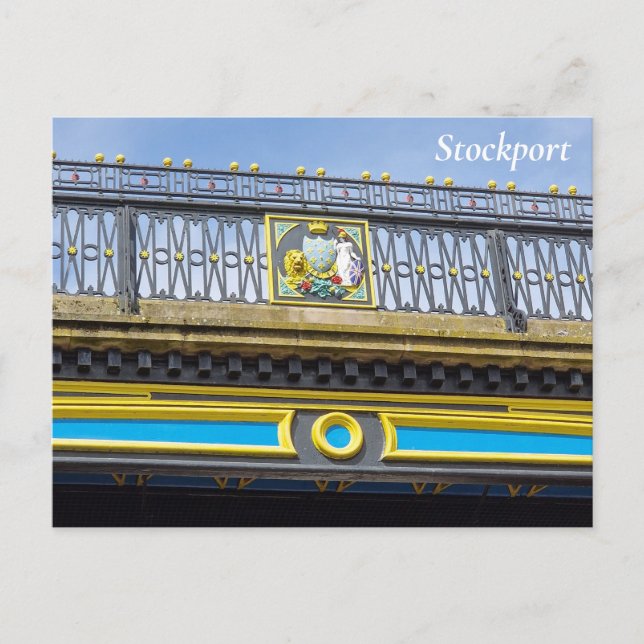 Tarjeta postal de Stockport (Anverso)