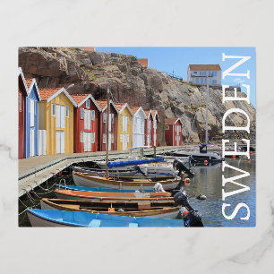 tarjeta postal de Suecia