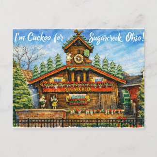 Tarjeta postal de Sugarcreek Ohio