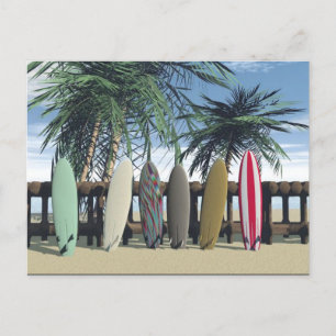 Tarjeta Postal de Surf