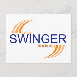 Tarjeta postal de swing