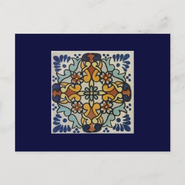 Tarjeta postal de Talavera Tile 2 (Anverso)