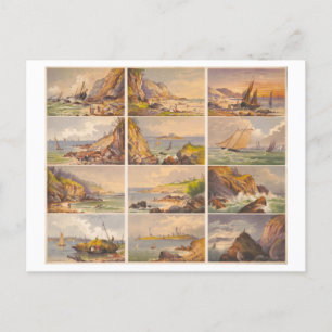 Tarjeta postal de tarjetas de comercio ilimitadas 