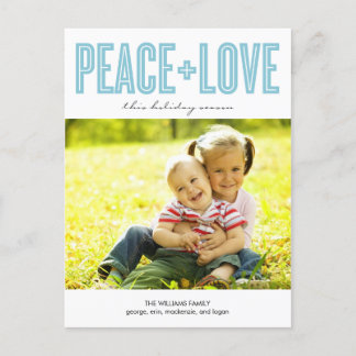 Tarjeta postal de tarjetas fotográficas de feriado