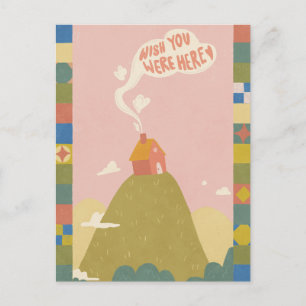 Tarjeta postal de Te Extraño Aquí