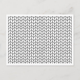 TARJETA POSTAL DE TEJIDO PARA COLOREAR