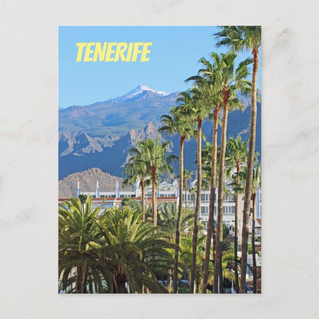 ¡Tarjeta postal de Tenerife! (Anverso)