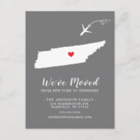 Tarjeta postal de TENNESSEE del estado de Invitaci