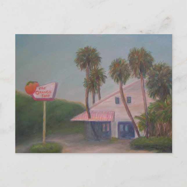 Tarjeta postal de THE ORANGE SHOP (Anverso)