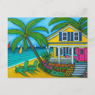 Tarjeta postal de Ticket to Paradise por Lisa Lore