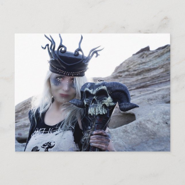 Tarjeta postal de tierra de reunión amplificada (Anverso)