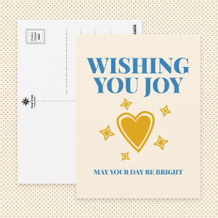 Tarjeta Postal de Tipografía Sentimental Deseándot