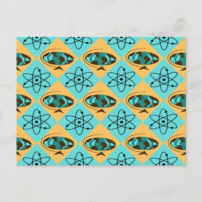 Tarjeta postal de trotter de Globe de Harlequin Re (Anverso)