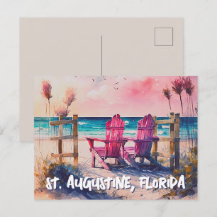 TARJETA POSTAL DE TU CIUDAD DE PLAYA personalizada