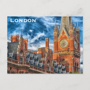 Tarjeta postal de turismo de viajes de Londres