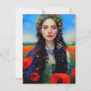 Tarjeta postal de Ucrania