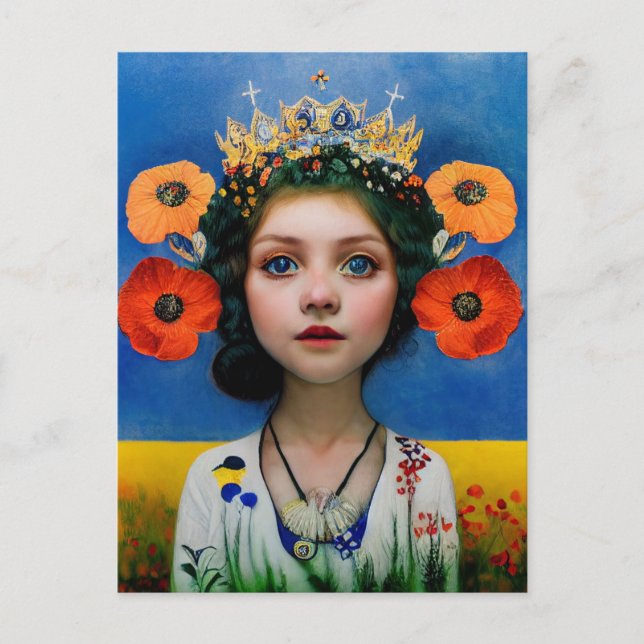 Tarjeta postal de Ucrania (Anverso)