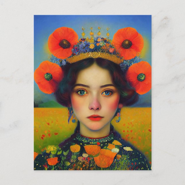 Tarjeta postal de Ucrania (Anverso)