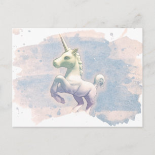 Tarjeta postal de Unicorn (Sueños de la Luna)
