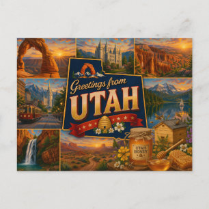 Tarjeta postal de Utah