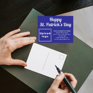 Tarjeta postal de vacaciones Blue St. Patrick Busi