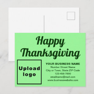 Tarjeta postal de vacaciones de Acción de Gracias 