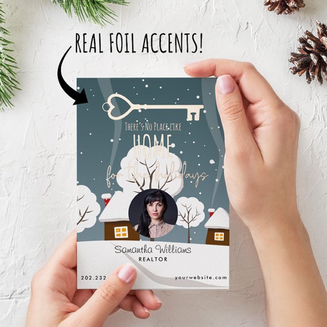 Tarjeta postal de vacaciones de agente inmobiliari (Subido por el creador)