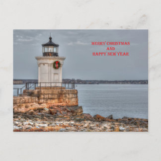 Tarjeta postal de vacaciones de Bug Light