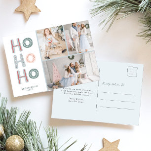 Tarjeta postal de vacaciones de collage de fotos