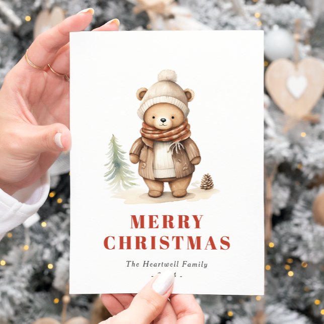Tarjeta postal de vacaciones de Feliz Navidad con  (Subido por el creador)
