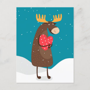 Tarjeta postal de vacaciones de Love Warms