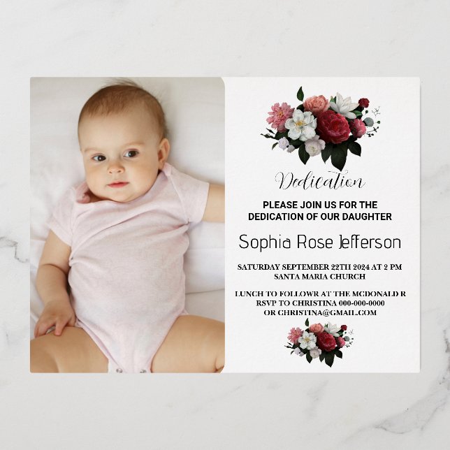 Tarjeta postal de vacaciones de papel de aluminio (Anverso)