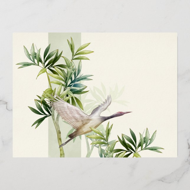 Tarjeta postal de vacaciones de Relieve metalizado (Anverso)