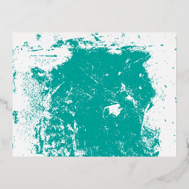 Tarjeta postal de vacaciones de Relieve metalizado (Anverso)