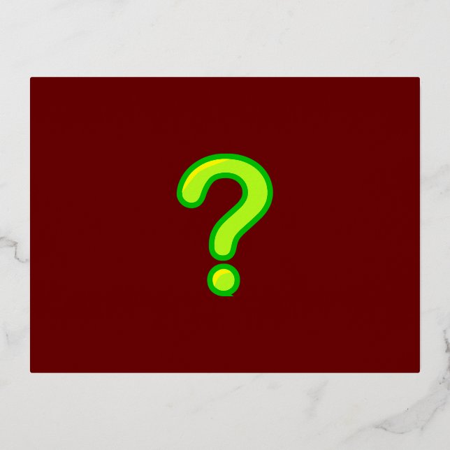 Tarjeta postal de vacaciones de Relieve metalizado (Anverso)