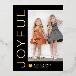 Tarjeta postal de vacaciones de Relieve metalizado