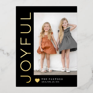 Tarjeta postal de vacaciones de Relieve metalizado