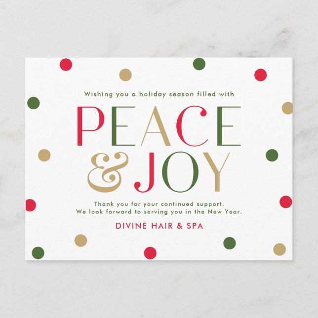 Tarjeta postal de vacaciones de temporada de radia (Anverso)