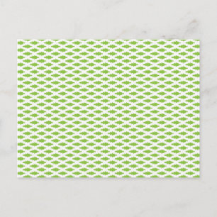 Tarjeta postal de vacaciones minimalista de acebo